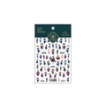 5D stereoscopic cartoon zombie nail stickers with lotus motifs and calligraphy TS-1752 - Cartoon Zombie (TS-1752)