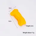 Artificial ginger model prop in bright yellow plastic measuring 6x3x2cm for display - Fresh Pepper / 6cm*3cm*2cm / Yellow