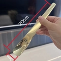 Cucchiaio da dessert in acciaio dorato 20cm con finitura a specchio in stile nordico - Stile Semplice / Oro