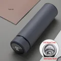 Smart 316 stainless steel vacuum flask in fog gray with LED temperature display lid - Smart 316 Inner Core Series / Gray