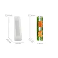 Rectangular resin silicone mold for DIY dried flower crafts with high gloss finish - Rectangular 10*2cm