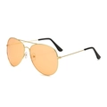 Gold Frame Orange Yellow Lens