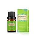 10ml Pure & Organic Spearmint Essential Oil with amber glass bottle and green box - Spearmint Oil