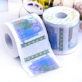 Funny toilet paper roll featuring realistic 20 Euro banknote print design for novelty gift - 20 Euro