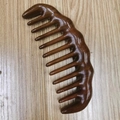 Sandalwood Large Wave Wide Tooth