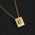 Gouden Letter G (Met Ketting)