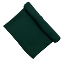 Elegant dark green satin chiffon pleated scarf fabric roll on a white background - 180*70cm / Dark Green (6#)