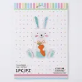 Palloncino a coniglio con carota 53x78cm per feste di Pasqua e decorazioni festive - Coniglio con Carota / 53x78cm