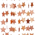 Sparkling rose gold glitter star garland hanging decoration for birthday party setup - 4 Meters / Glitter Rose Gold Stars