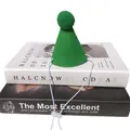 Dark green felt pet birthday party hat with white elastic string and adjustable buckle - Green Christmas Hat Design