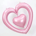 |pink 30-inch Heart-to-heart
