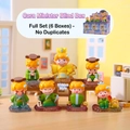 Glow-in-the-dark Fox Minister blind box figurines set for lucky desktop decoration - Hx-146 Corn Minister Set 6 / Full Box Set
