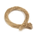 Natural brown jute rope roll for gift tags and DIY crafts on a clean white background - Jute Twine 1 Roll (20m)