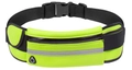 Fluorescent yellow running waist bag with waterproof material and earphone hole - Fluorescent Green