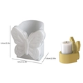 Stampo in silicone per portacandele con farfalla e dimensioni del prodotto - Candeliere a Farfalla