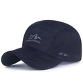 Cappello da sole outdoor blu navy ad asciugatura rapida con protezione UPF 50+ - Regolabile / Blu navy