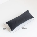 Black velvet jewelry display pillow 20x8cm for bracelets and watches organizer - Velvet / Large (20*8cm) / Black