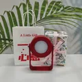 Portable red folding lantern night light with USB charging and adjustable stand - Little Bag + Gift Wrap - Couples / Red