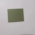Army green paper jewelry envelope packaging with flat structure and folding creases - Avocado Green Cardboard Sleeve (No Box) / 7*7*2cm