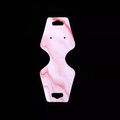 Pink marble texture jewelry display cards for earrings and necklace packaging - Red Marble
