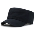 Berretto cadet traspirante da uomo blu scuro in tessuto resistente con visiera cucita - Regolabile / Blu navy