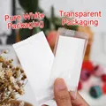 Portable airline wipes in white and transparent individual packaging for travel - Pure White Sealed Bag / White
