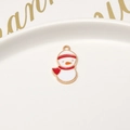 DIY Christmas snowman pendant with red scarf and gold alloy finish for jewelry making - 08# Snowman (12*20mm)