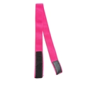 Pink elastic wig band with adjustable Velcro fastener for secure non-slip hair styling - Double Sided Rose Red