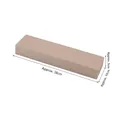Minimalist beige jewelry display tray for rings and necklaces, 38cm long storage box - Long Base 38x10x5cm (Champagne Gold)