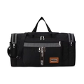 Bolsa de viaje plegable negra con correas Limited Edition y correa ajustable - Negro Pequeño