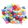 Chiusure magnetiche a stella per gioielli fai-da-te in vari colori vivaci - Multicolore