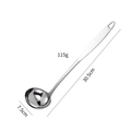 Soeplepel van 304 roestvrij staal met lengte van 30,5 cm en gewicht van 115 g - Medium soeplepel