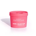 Pink solid car fragrance gel in cylinder container for indoor air freshening - Deep Pink
