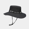 Dettaglio degli inserti in mesh traspirante e tesa larga rinforzata del cappello - M (56-58cm) / Nero