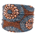E-1 Blue Ethnic Spiral