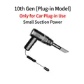 Wired Car Plug-in + Single Filter Black