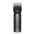 Black hair dye applicator bottle with precise measurements for salon hair styling - Single Black Thickened Applicator Bottle