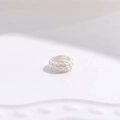 S925 zilveren tussenkraal met ruitpatroon en reliëftextuur voor DIY sieraden maken - Zilver