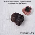 Single piece of high-quality dried black wood ear fungus, 4cm diameter, weighing 3.4g - Medium Wood Ear - Model (No Buckle)