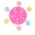 Stampo in silicone a fiori di ciliegio per torte con misure dimensionali specifiche - 3# Ciliegio a 7 Cavità / Rosa