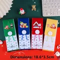 Christmas stationery gift set in 4 colors with festive Santa and reindeer illustrations - Christmas PP Pencil Case 1pc