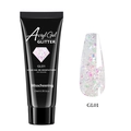 Misscheering 15ml glitter acryl gel GL01 for nail extension and reinforcement - Colorful Sequin (GL01)