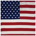 Square polyester bandana with American flag stars and stripes pattern for outdoor sports - 54*54CM / US Flag Pattern