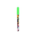 Pennarello a gesso liquido verde fluorescente punta 0.7mm per lavagne e vetro - 0,7 mm Singolo / Verde
