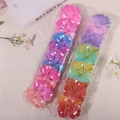 Electroplated Four-leaf Clover 6 Colors 12 Pieces Per Pack Standard