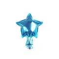 5-inch star-shaped aluminum foil balloon in deep blue with high-gloss metallic finish - 5-inch Star Dark Blue