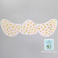 K92014 Wing-shaped golden lip pattern face stickers with tattoo removal wipes - Lip Print Style (K92014)