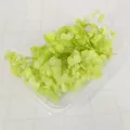 Preserved light green hydrangea petals in a plastic tray for DIY floral craft projects - 5g / Fruit Green