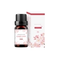 Water soluble cherry blossom essential oil in a 10ml amber bottle with packaging - Cherry Blossom