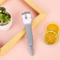 Cartoon grey hamster slow rebound squishy pen for stress relief and office writing - Hamster Eating Seeds